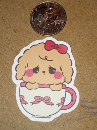 New Cute vinyl sticker no refunds regular mail only Very nice quality!