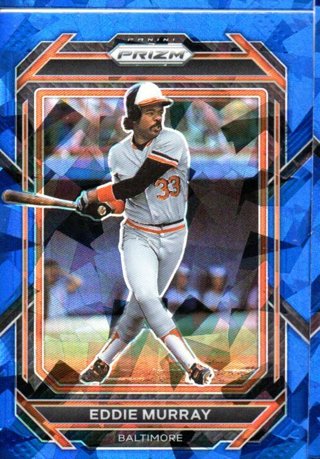 2023 Panini Prizm Eddie Murray Blue Ice