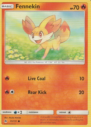 Pokemon Card: Fennekin