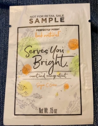 Perfectly Posh Serves You Bright Sample