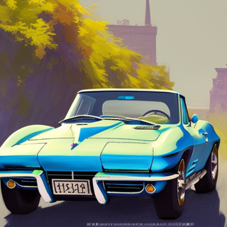 Listia Digital Collectible: 1964 Corvette