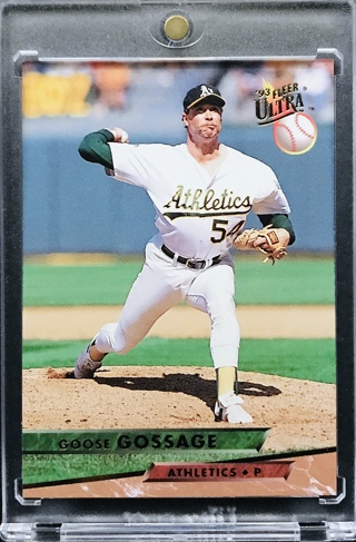 Goose Gossage - 1993 Ultra #606 - Oakland Athletics [AA118]