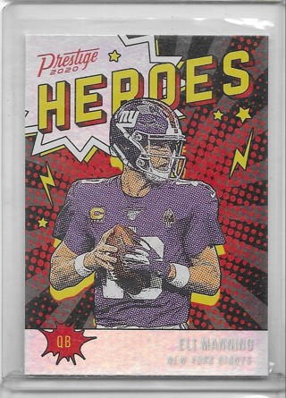 Eli Manning 2020 Prestige Heroes #HE-EM