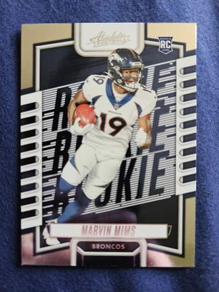 2023 Panini Absolute Rookie Marvin Mims