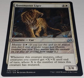 MTG ✨ Huntmaster Liger - (U) 016/274 Ikoria: Lair of Behemoths (IKO) ✨ Magic the Gathering (2022)