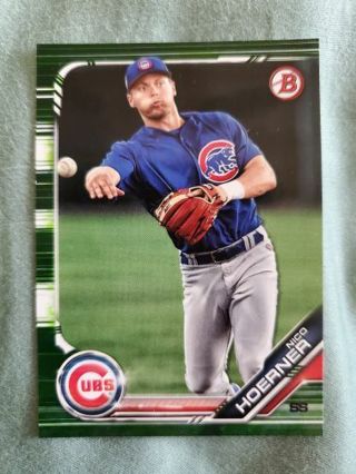 2019 Bowman Prospects Camo Nico Hoerner