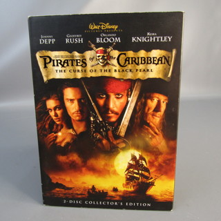 Pirates of the Caribbean: The Curse of the Black Pearl DVD 