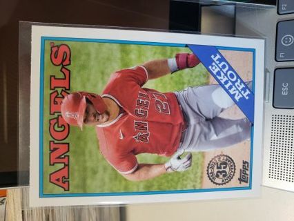 2023 Topps Mike Trout 35th anniversary