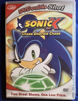 Sonic X: Chaos Emerald Chaos (DVD) NEW