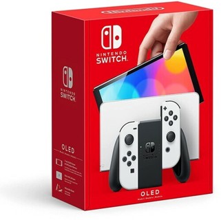 Nintendo Switch (OLED model) with White Joy-Con (Brand New In Box)