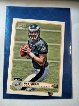 2012 nick foles mini rookie card