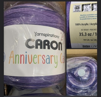 CARON ANNIVERSARY YARN discontinued knit crochet weave craft