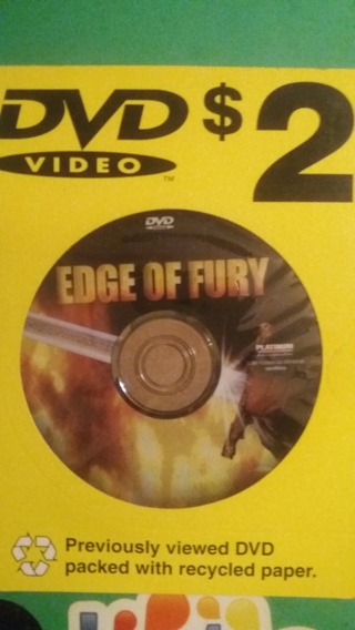 dvd edge of fury free shipping