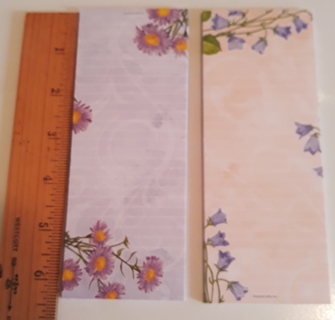 2 Floral Notepads (#1)