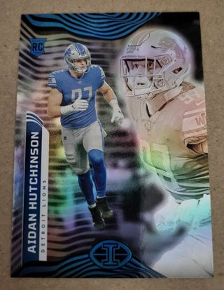 2022 Illusions Aiden Hutchinson Rookie Card Detroit Lions