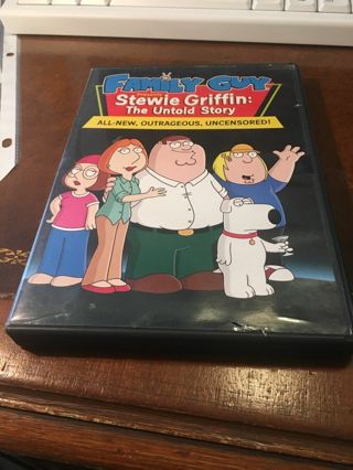 FAMILY GUY =STEWIE GRIFFIN,THE UNTOLD STORY