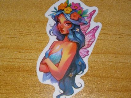 Pretty one big vinyl sticker no refunds regular mail only Very nice quality!