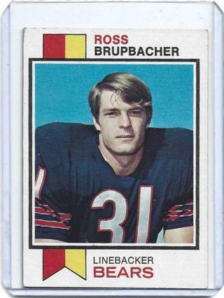 1973 TOPPS ROSS BRUPBACHER CARD
