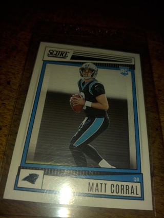 Matt corral,score rookie Panthers 