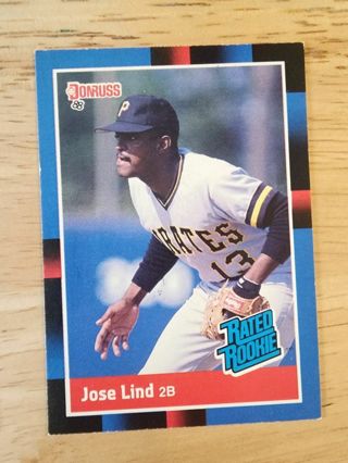 88 Donruss Jose Lind Rookie #38