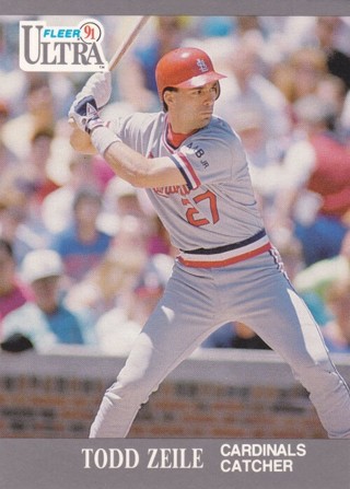 Todd Zeile 1991 Fleer Ultra St. Louis Cardinals