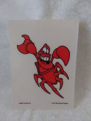 The Little Mermaid Window Cling Sebastian