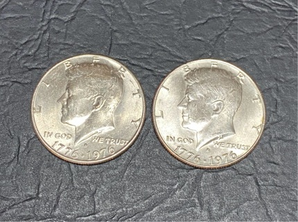 Bicentennial Half Dollar 50c Coins!