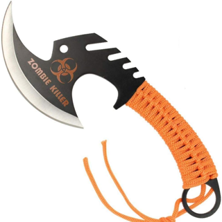 1 [NEW] Zombie Killer Skullsplitter Throwing Hand Axe With Protective Case Included FREE SHIPPING