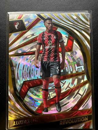 2022-23 Panini Revolution Premier League Soccer Lloyd Kelly Fractal #10