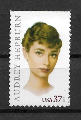 2003 Sc3786 37¢ Audrey Hepburn MNH