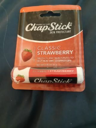 Classic strawberry chapstick