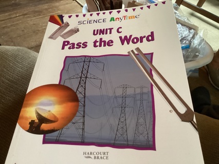 SCIENCE ANYTIME UNIT C PASS THE WORD - USING ENERGY AND TECHNOLOGY by HARCOURT BRACE