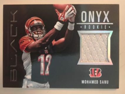 2012 Mohamed sanu rc jersey card 255/299