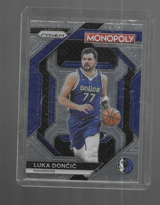 2023 PRIZM MONOPOLY LUKA DONCIC #3