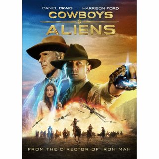 "Cowboys & Aliens" HD "I Tunes" Digital Movie Code