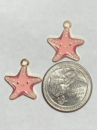 OCEAN/BEACH CHARMS~#43~SET OF 2 CHARMS~SET 3~FREE SHIPPING!