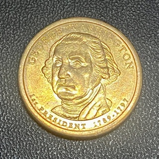 Golden Presidential One Dollar Coins!