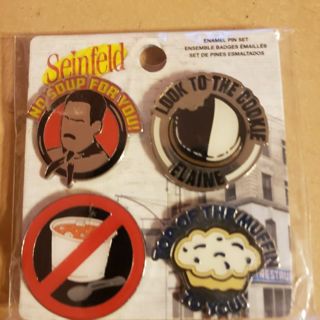 SEALED SEINFELD PINS