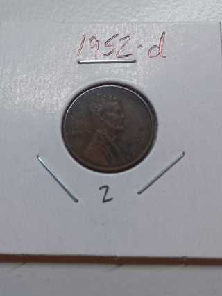 1952-D Lincoln Wheat Penny! 14.2