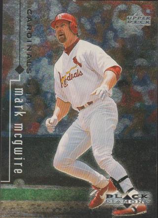 1999 Upper Deck Black Diamond Mark McGwire St. Louis Cardinals #80 