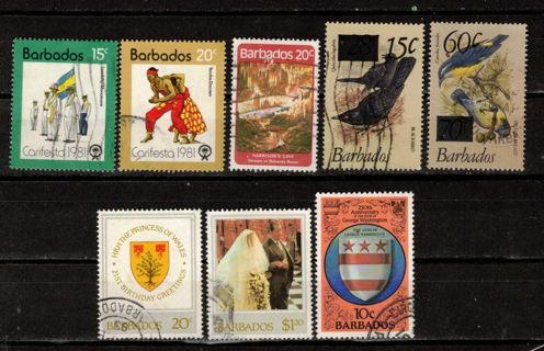 Barbados Commemoratives 1981-82