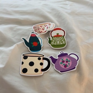 Tea stickers 