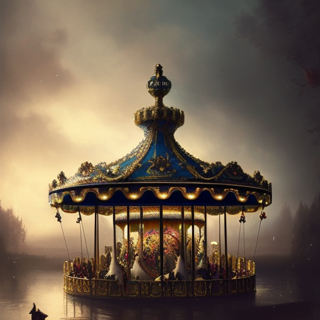 Listia Digital Collectible: Ethereal Floating Carousel