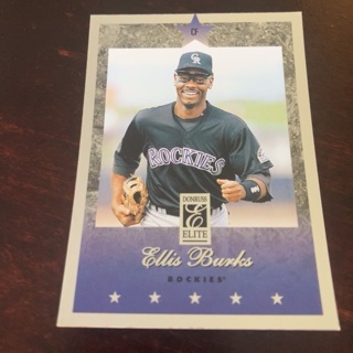 1997 Donruss Elite - [Base] #119 Ellis Burks