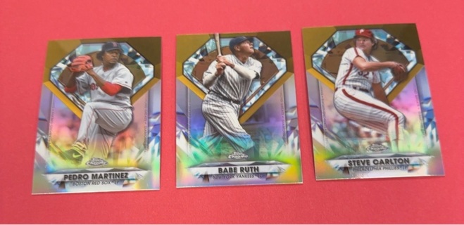 2022 Topps Chrome Diamond Greats die cuts