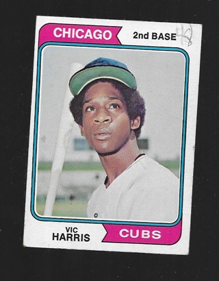 1974 TOPPS VIC HARRIS #157