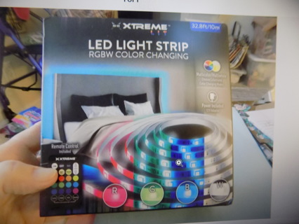 Extreme LED light stripe RGB6 color changes   32.8 feet