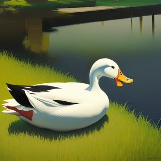 Listia Digital Collectible: A Nice Fat Domestic Duck