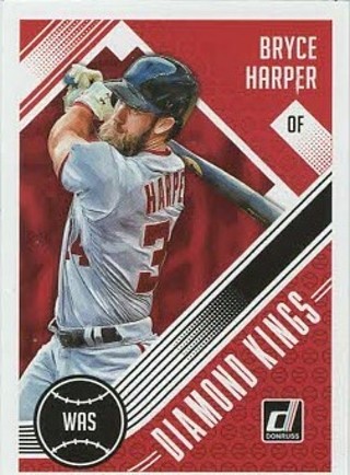 2018 Donruss Diamond King Bryce Harper Philadelphia Phillies #10!