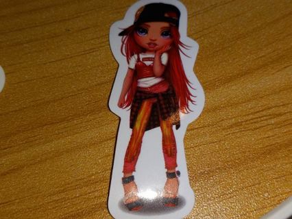 Girl one Cute new vinyl sticker no refunds regular mail only win 2 or more get bonus prizes